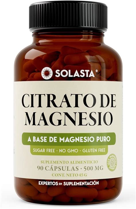 Citrato Magnesio Solasta .